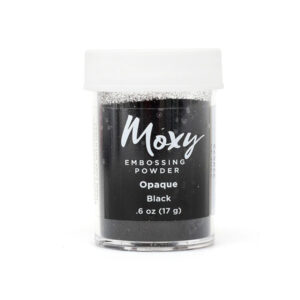 Moxy Embossing Powder Opaque Black