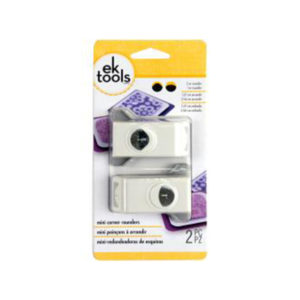 MINI CORNER PUNCH 2PK .5" y 1"