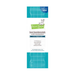 Acrylic stamping 2″x 8″