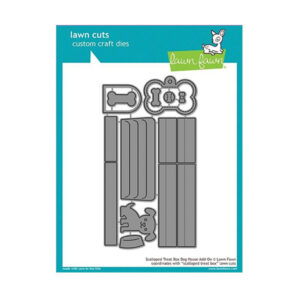 treat box dog house - lawn fawn (complemento)