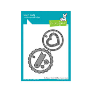 Scalloped Circle Gift Tag