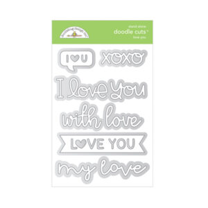 LOVE YOU doodle cuts
