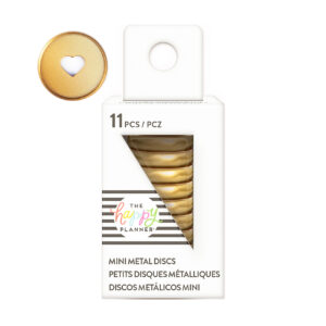 Mini Discs Metal - Gold