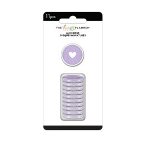 Mini Discs - Glitter Grape