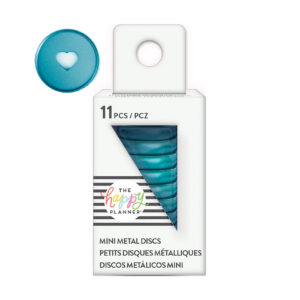 Mini Discs Metal - Teal