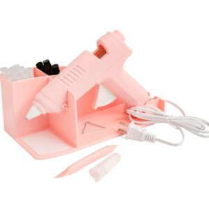 PISTOLA DE SILICON MAKER'S GLUE GUN  KIT PINK