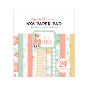 It's A Girl 6x6 Paper Pad