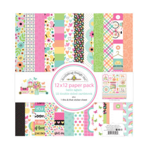 Hello Again 12x12 paper pack