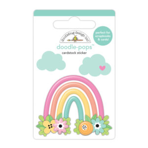 rainbow garden doodle-pops