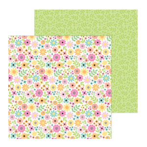 garden party double-sided cardstock