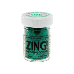 Zing Embossing Powder Glitter Green