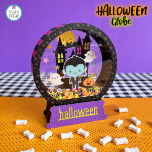 Dulcero Halloween Globe